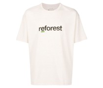 T-Shirt mit "Reforest"-Print