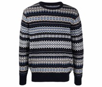 Pullover mit geometrischem Print
