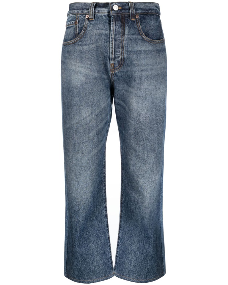 Victoria Beckham Damen Klassische Cropped-Jeans