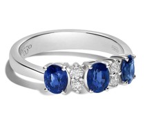 18kt Eternity Weißgoldring