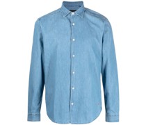 Langärmeliges Jeanshemd