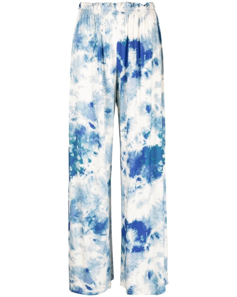 Majestic Damen Jogginghose mit Batikmuster