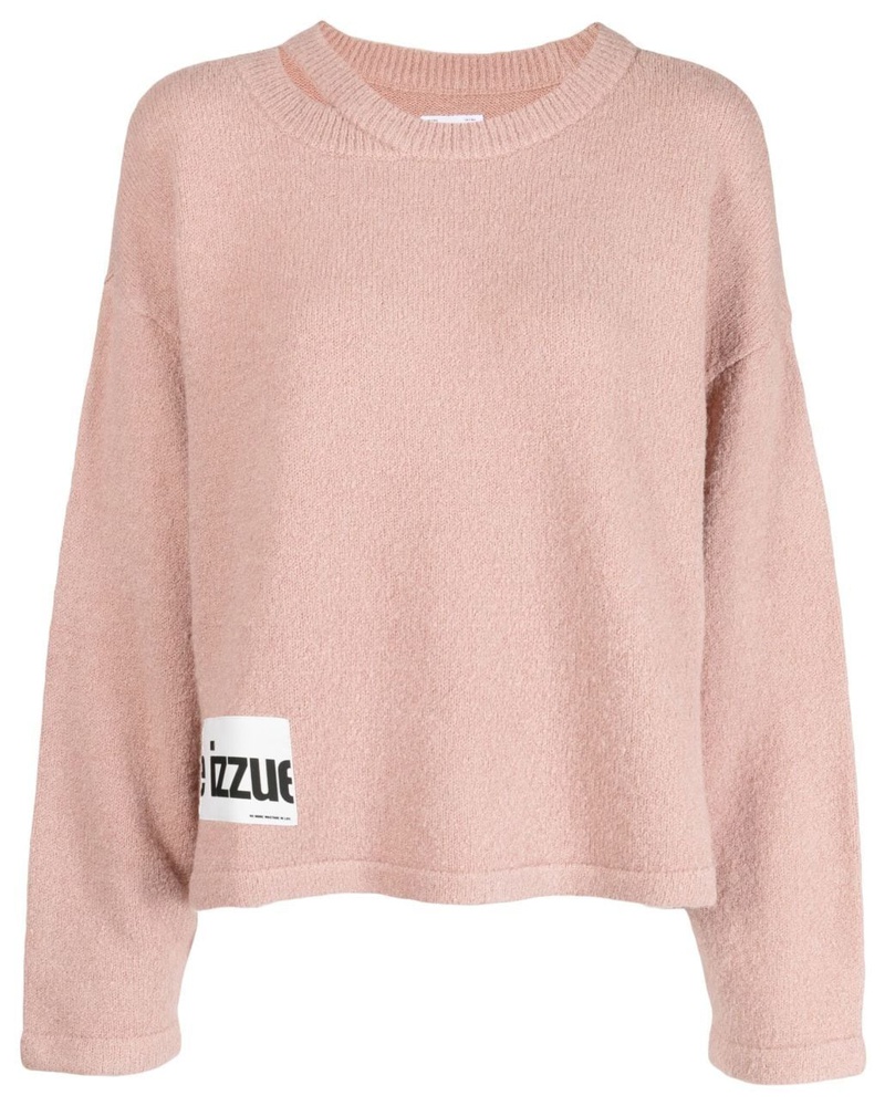 Izzue Damen Pullover mit Rundhalsausschnitt