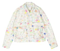 Bloom Doodle cotton twill jacket