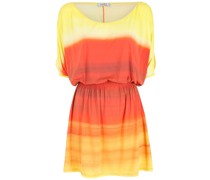 Kleid mit Farbverlauf-Streifen
