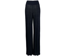 Gestrickte Hose mit hohem Bund