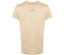 T-Shirt mit Raumschiff-Stickerei