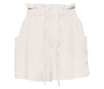 Hidea paperbag-waist shorts