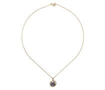 18kt Gelbgoldhalskette mit Anhänger