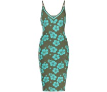 Aloha Kleid mit Jacquard-Blumenmuster