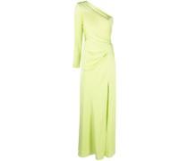Langes One-Shoulder-Kleid