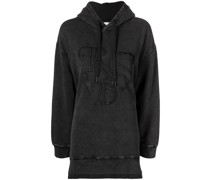 Bestickter Oversized-Hoodie