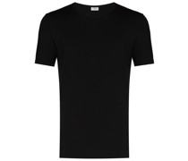 Schmales T-Shirt mit Rundhalsausschnitt