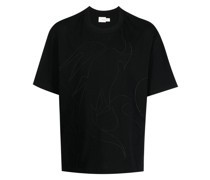 Besticktes Phoenix T-Shirt