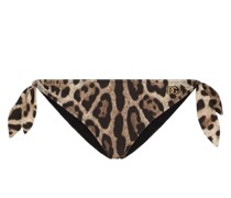 Bikinihöschen mit Leoparden-Print