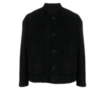 Hemdjacke aus Wildleder