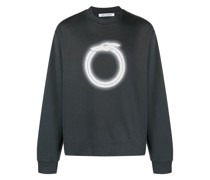Sweatshirt mit Stone-Wash-Effekt