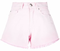 Jeans-Shorts mit ungesäumten Kanten
