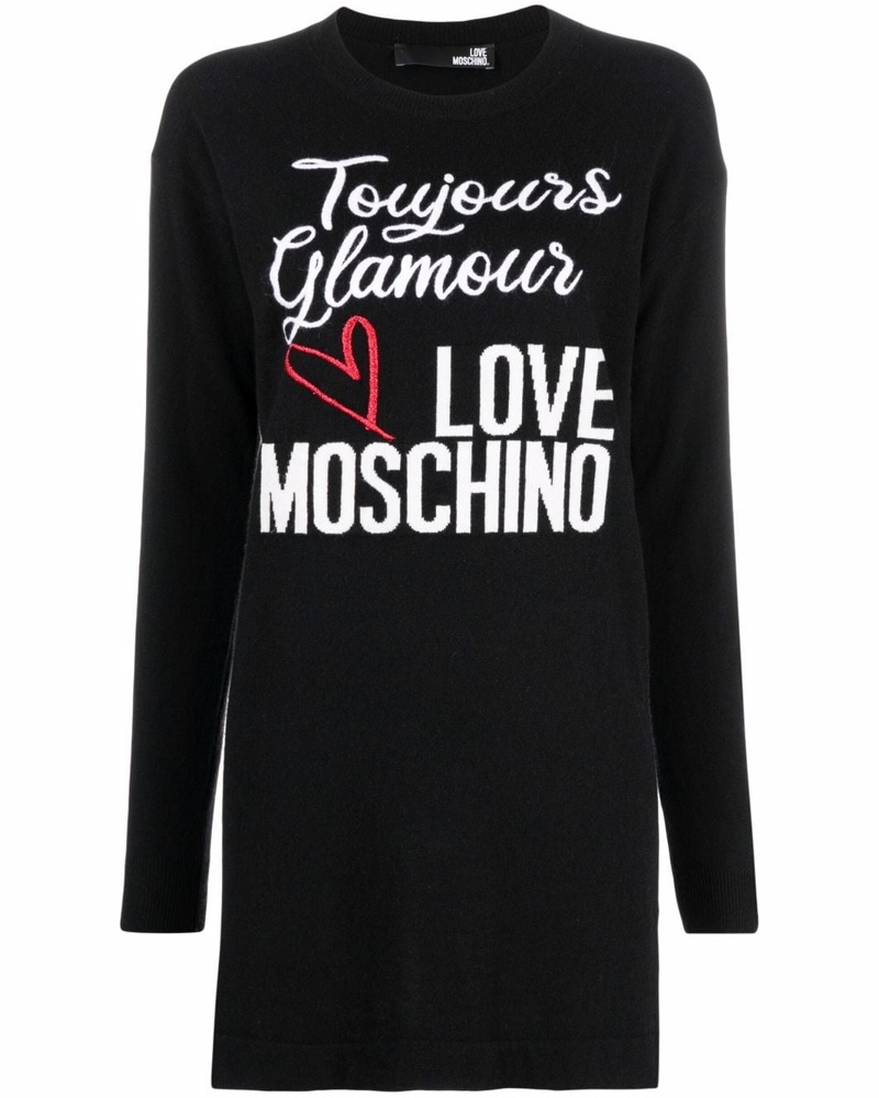 Moschino Damen Toujours Glamour Pullover