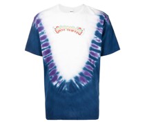 In A Haze T-Shirt mit Batikmuster