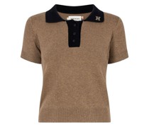 Poloshirt mit Logo-Stickerei