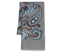 Gestrickter Schal mit Paisleymuster