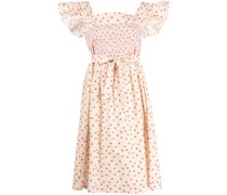 Kleid mit Erdbeeren-Print