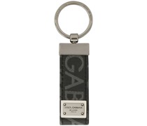 Schlüsselanhänger mit Logo-Jacquard