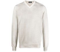 Pullover mit V-Ausschnitt
