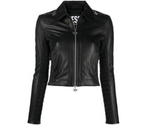 Saskia Cropped-Bikerjacke