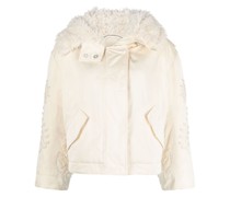 Daunenjacke mit Kapuze