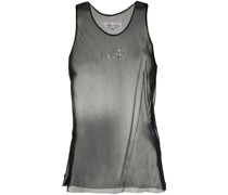 Top mit Logo-Print