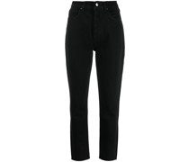 Klassische Cropped-Skinny-Jeans