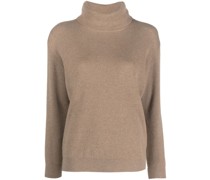 Kaschmirpullover mit Rollkragen