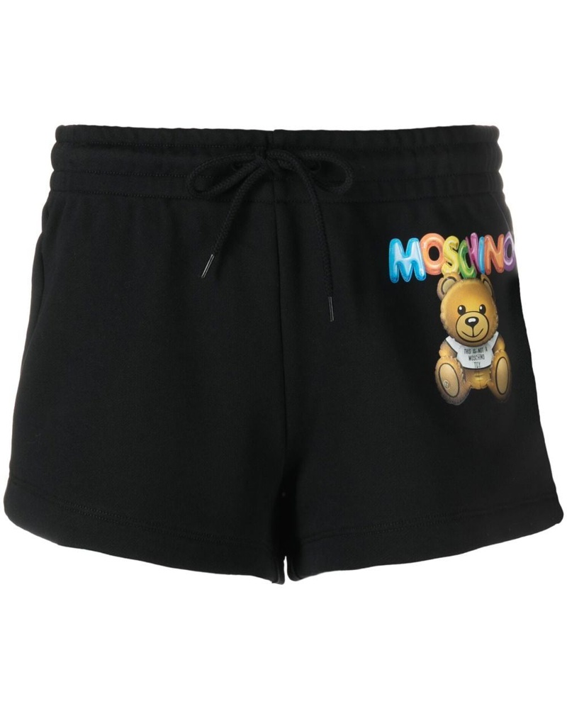 Moschino Damen Lounge-Shorts mit Teddy