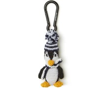 Schlüsselanhänger mit gehäkeltem Pinguin