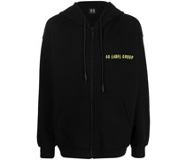 Hoodie mit Logo-Stickerei