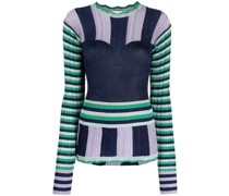 Pullover in Colour-Block-Optik