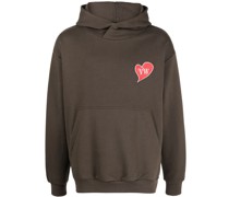 Hoodie mit Logo-Patch