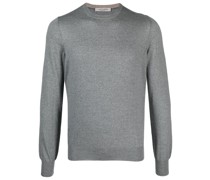 Melierter Pullover