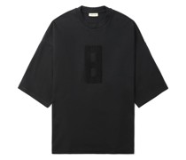 Embroidered 8 T-Shirt im Oversized-Look