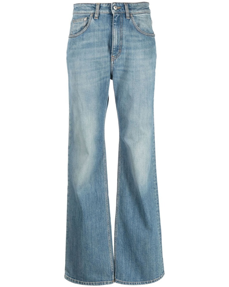Filippa K Damen Bootcut-Jeans mit hohem Bund