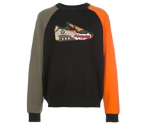 Sweatshirt mit "Falcon"-Print