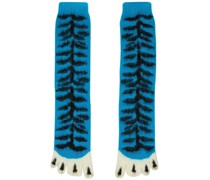 Zehensocken mit grafischem Motiv