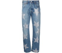 Jeans mit Stern-Patch