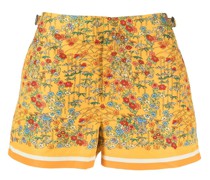 Badeshorts mit Blumen-Print
