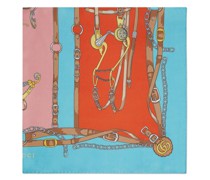 Schal mit GG-Print