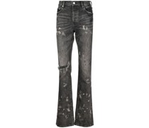 Gerade Jeans im Distressed-Look