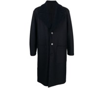 Greatcoat Mantel mit Boucle-Kragen