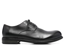 Derby-Schuhe mit runder Kappe